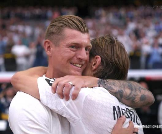 莫德里奇皇馬生涯數(shù)據(jù)：591場43球95助攻6冠1金球