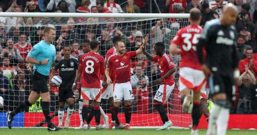 曼晚評(píng)分：布倫特福德8分居首，巴因迪爾5分墊底