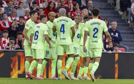 巴薩提前奪冠！五大聯(lián)賽第一，狂轟102球創(chuàng)紀(jì)錄