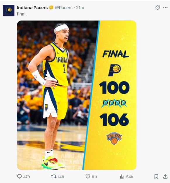 東決表現(xiàn)亮眼卻遭質(zhì)疑：哈利伯頓關(guān)鍵球被忽視引爭(zhēng)議