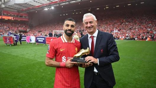 利物浦球員共8次獲得英超金靴，領(lǐng)先其他球隊(duì)