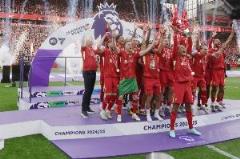 利物浦領(lǐng)先曼聯(lián)42分創(chuàng)頂級(jí)聯(lián)賽歷史最大分差紀(jì)錄