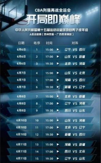 遼寧全運會成年組首戰(zhàn)前瞻：韓德君與二哥迎挑戰(zhàn)