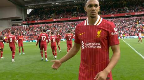 45分鐘告別戰(zhàn)！阿諾德替補(bǔ)登場，迎來紅軍生涯終章！