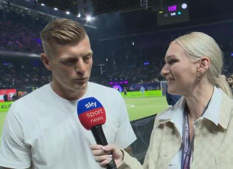 克羅斯：阿隆索執(zhí)教皇馬是雙方的偉大一步，維爾茨表現(xiàn)驚艷