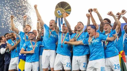 意甲本賽季轉(zhuǎn)播分成揭曉：那不勒斯居首獲1570萬歐，米蘭僅分得500萬歐