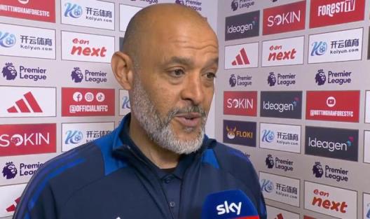 努諾：無緣歐冠令人遺憾，但本賽季表現(xiàn)值得驕傲