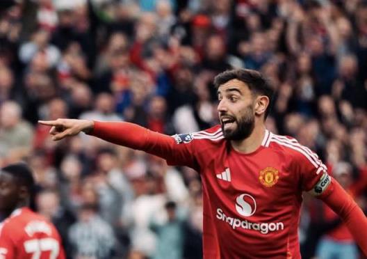 B費(fèi)榮獲曼聯(lián)對(duì)陣維拉一役隊(duì)內(nèi)最佳球員