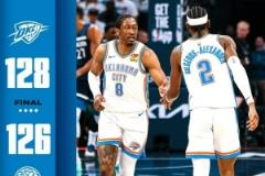 雷霆官方發(fā)布贏球海報：亞歷山大與杰倫-威廉姆斯領(lǐng)銜封面