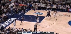 切特踩線三分命中！亞歷山大傳球精準(zhǔn)助攻