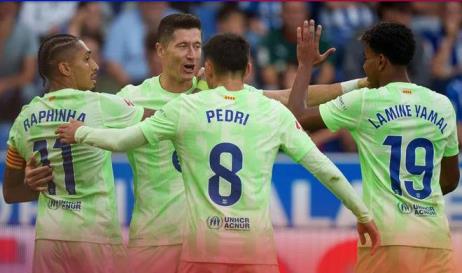 巴薩官方：5人入選西甲賽季最佳提名，弗里克競(jìng)爭(zhēng)最佳教練